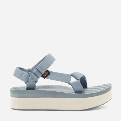 Dámské Sandály Teva Flatform Universal Světle Blankyt - CZ759635